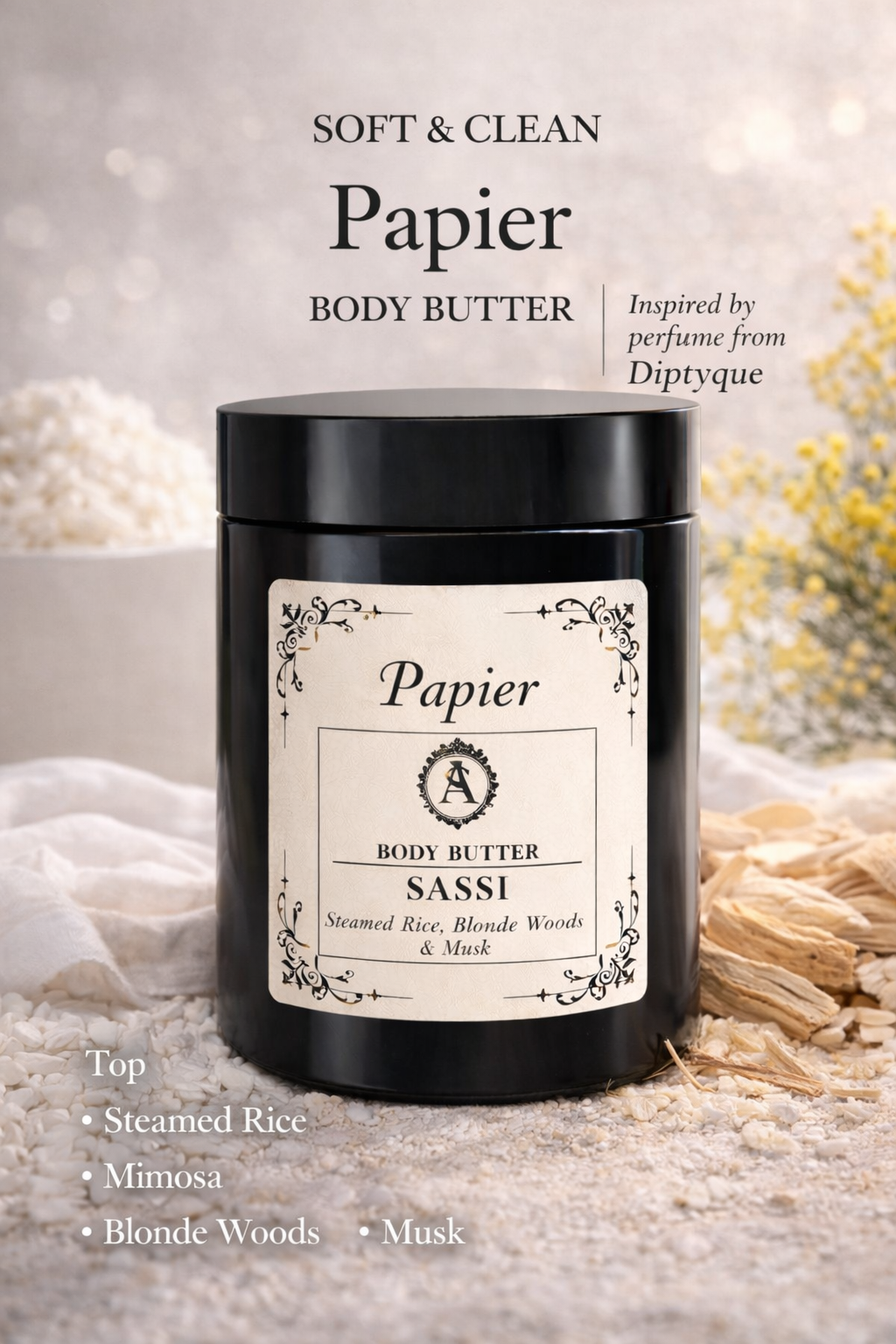 Body butters . Inspired by selection. 8 oz