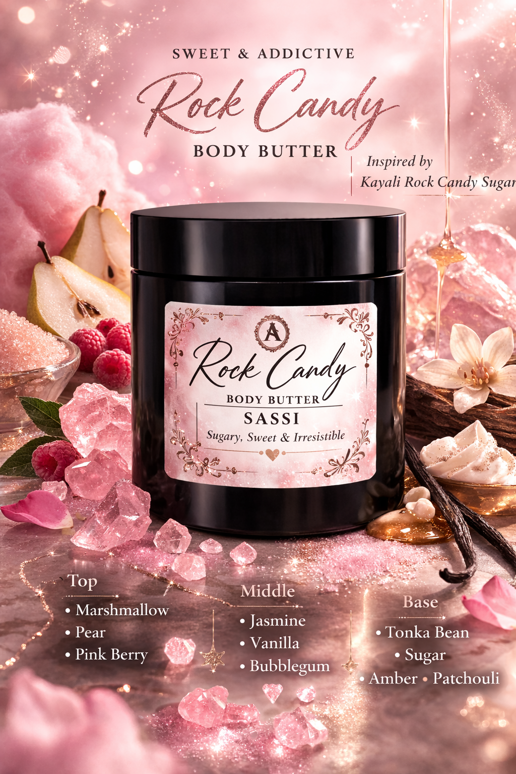 Body butters . Inspired by selection. 8 oz